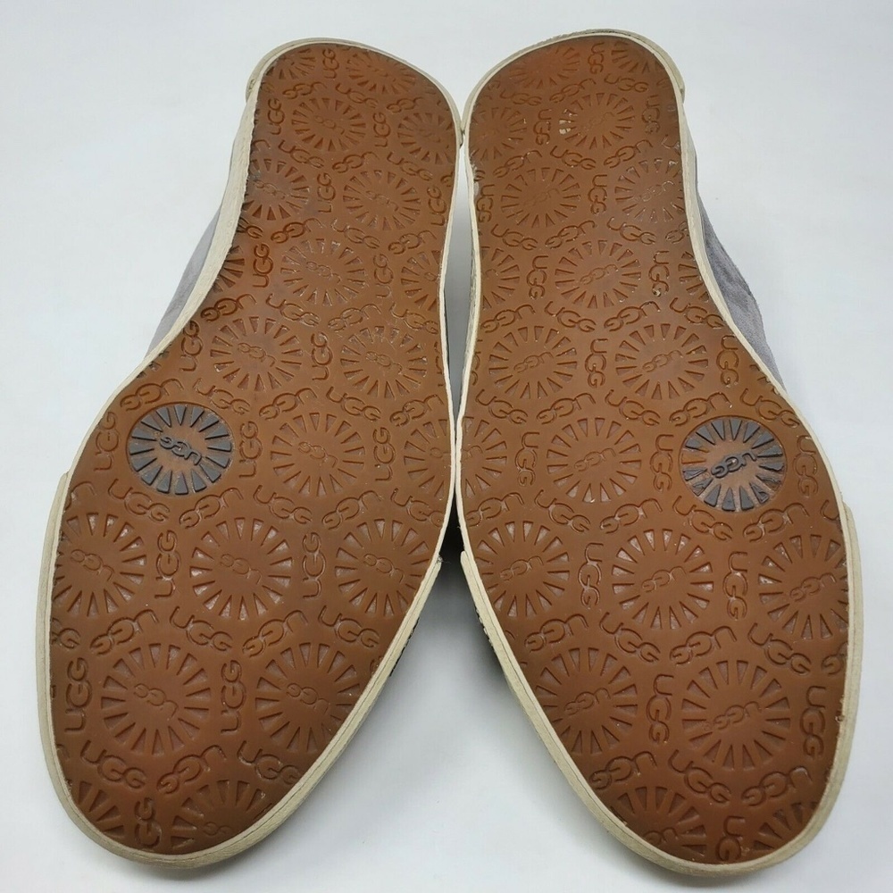 UGG AUSTRALIA EVERA 1888 Gray Suede Tennis Sneaker - Picture 11 of 11